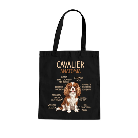 Cavalier – anatomia - torba na prezent Koszulkowy