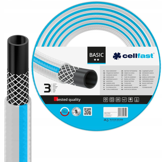 Cellfast Wąż ogrodowy Basic 3/4" 20m Cellfast