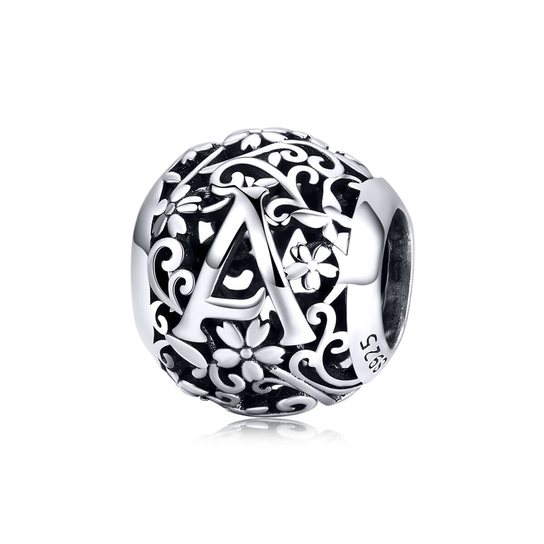 Charms do Pandora Zawieszka Charms Koralik Literka A Trusky Trusky