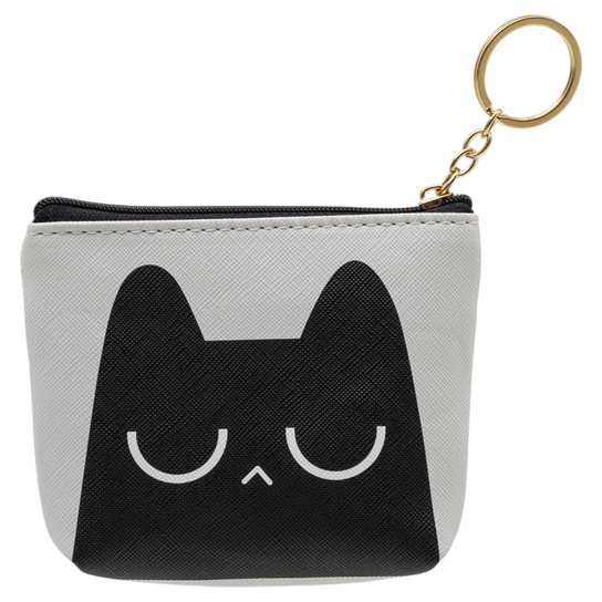 Coin Pouch, Purrrfect School, biały Empik