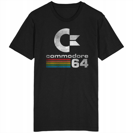 Commodore C64 Koszulka Dla Informatyka Programisty GILDAN