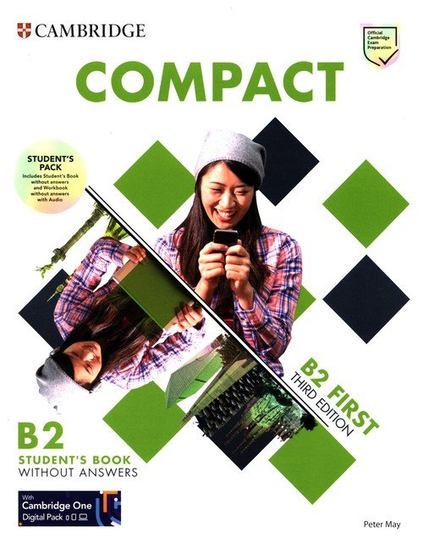 Compact First B2 Student's Pack May Peter
