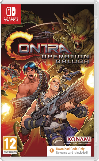 Contra: Operation Galuga (CIB), Nintendo Switch Cenega