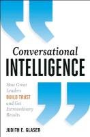 Conversational Intelligence Glaser Judith E.