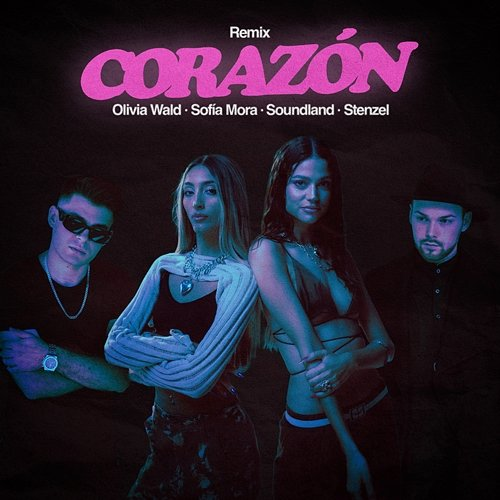corazón Olivia Wald, Sofía Mora, Soundland, Stenzel