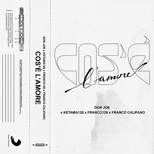Cos'è l'amore Don Joe, Ketama126, Franco126 feat. Franco Califano