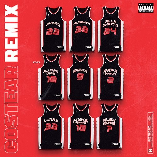 Costear Jhayco, Almighty, De La Ghetto feat. Álvaro Díaz, Brray, Rafa Pabon, Lunay, Myke Towers, Alex Rose