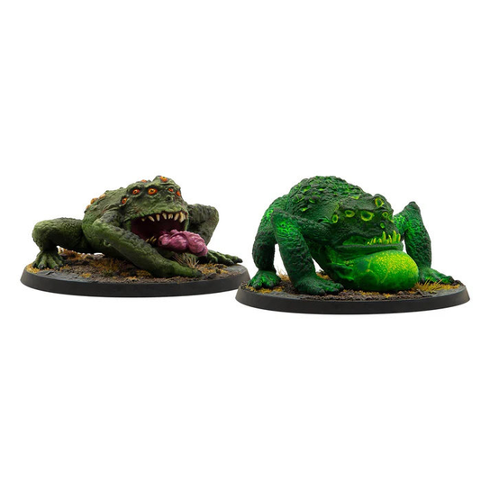 Creatures Radtoads, Fallout Miniatures, Modiphius Fallout