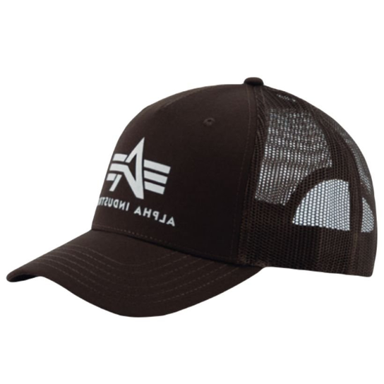 Czapka ALPHA INDUSTRIES TRUCKER BASIC hunter brown 186902 696 Inna marka