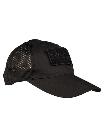 czapka BASEBALL CAP NETZ SCHWARZ Inna marka