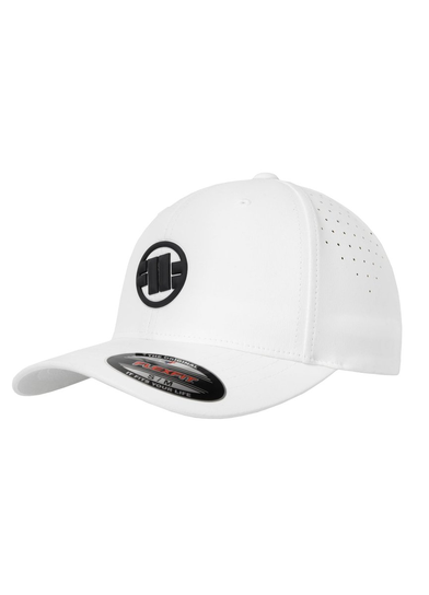 Czapka Full Cap TECH LOGO Biała S/M Pitbull West Coast
