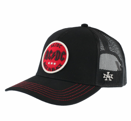 czapka trucker AC/DC - BACK IN BLACK American Needle