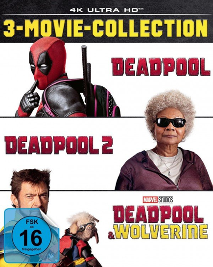 Deadpool / Deadpool 2 / Deadpool Wolverine Various Directors