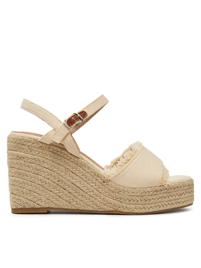 Deezee Espadryle Damskie Beżowy E0822-4A DeeZee