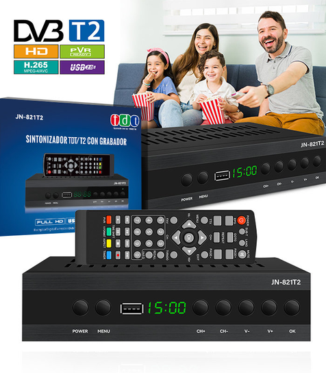 Dekoder Tuner Dvb-T Dvb-T2 Dvb-C Full Hd Gordon