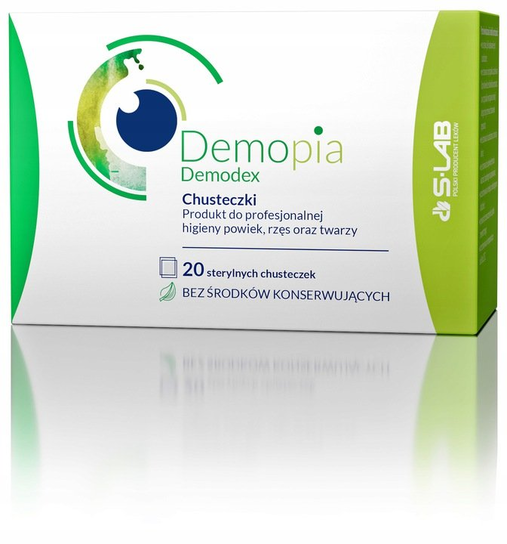 Demopia 20 Chusteczek, S-Lab S-Lab