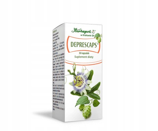 Deprescaps 30 kapsułek HERBAPOL Herbapol