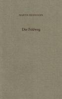 Der Feldweg Heidegger Martin