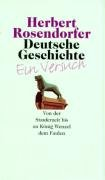 Deutsche Geschichte 2 Rosendorfer Herbert