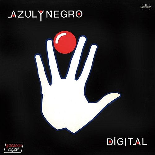 Digital Azul Y Negro