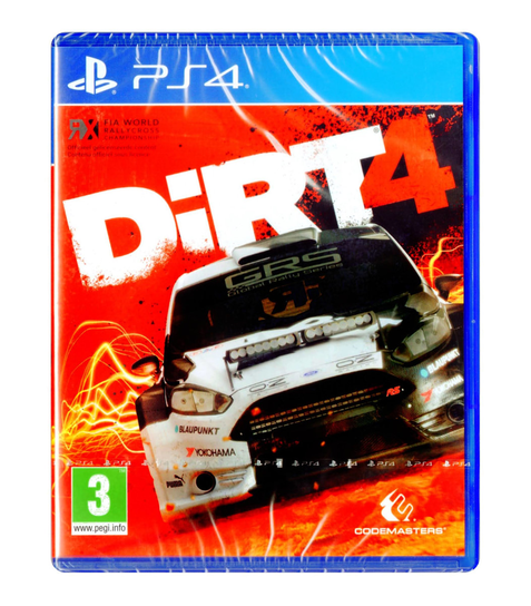 DIRT 4, PS4 Codemasters