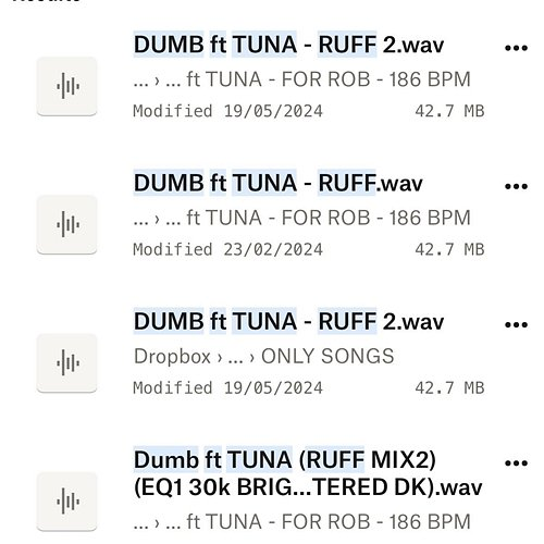 DUMB Tuna, Noga Erez