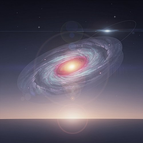Dusk Galaxy Kurt Van Elsen