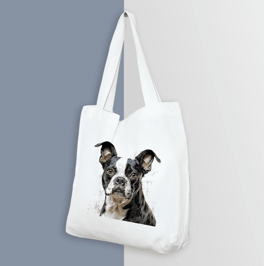 Duża torba boston terrier Psiejsko