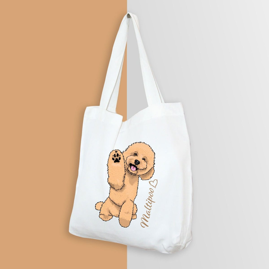 Duża torba maltipoo Psiejsko
