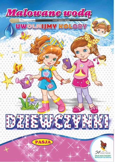 Dziewczynki. Malowane wodą Budek Mariola