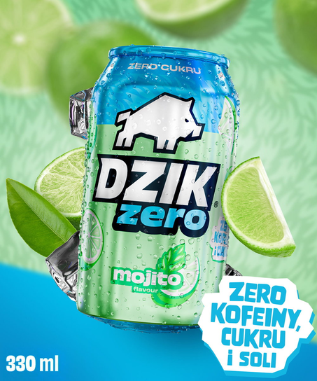 DZIK® ZERO MOJITO 330 ML Inna marka