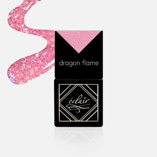 Eclair Nails DRAGON FLAME - lakier hybrydowy 7ml Eclair