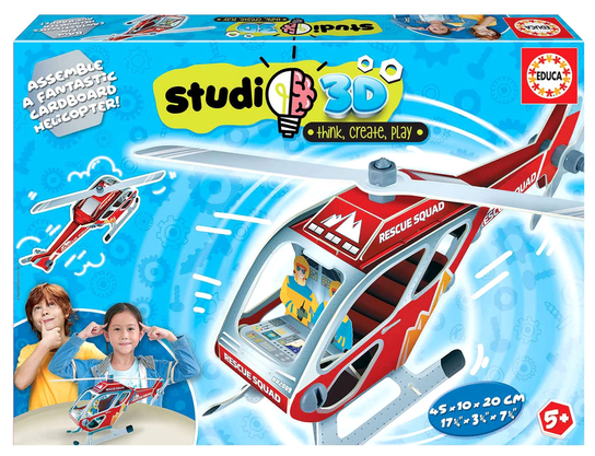Educa, Model 3D, Helikopter Educa