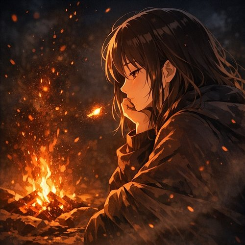 Ember Whispers The Ivory Night Bloom