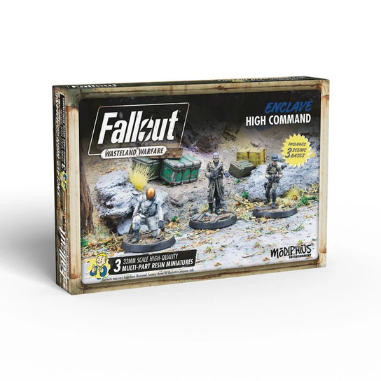 Enclave High Command, Fallout Wasteland Warfare, Modiphius Fallout