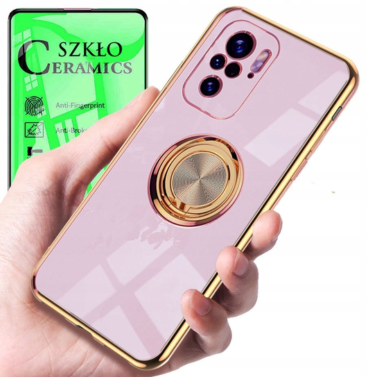 Etui marki OXYGEN CHIC do Redmi NOTE 10 + CERAMIC OXYGEN