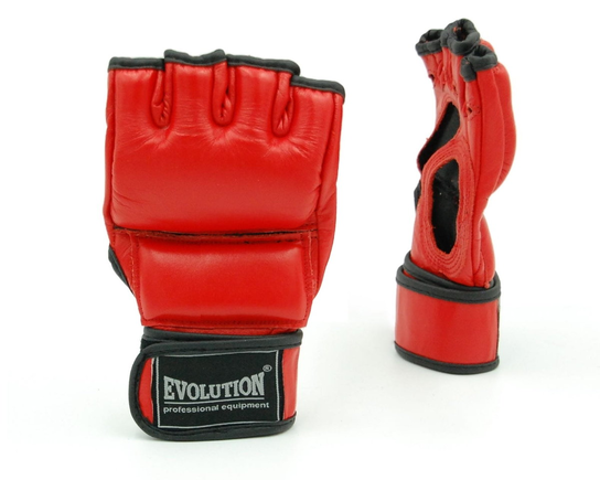 Evolution, Rękawice MMA Red - M Inna marka