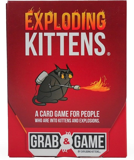 Exploding Kittens Grab & Game Edition Card Game gra karciana 7+ Exploding Kittens