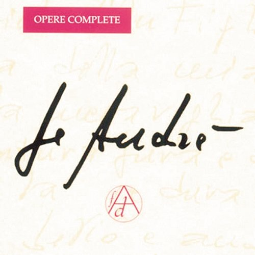 Fabrizio De André Opere Complete Fabrizio De André