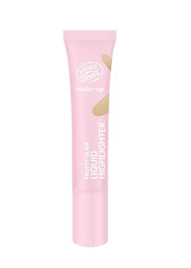Faceboom Make-Up Liquid Highlighter - 01 Frosty Glam Płynny Rozświetlacz FaceBoom