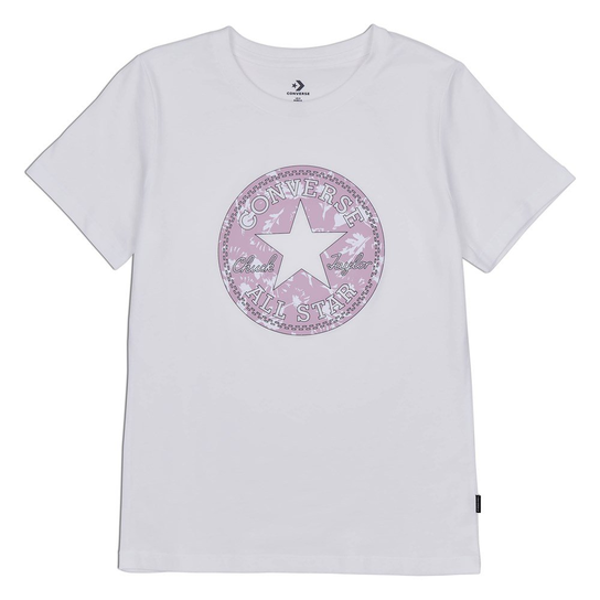 Fall Floral Patch Grapphic Tee Converse