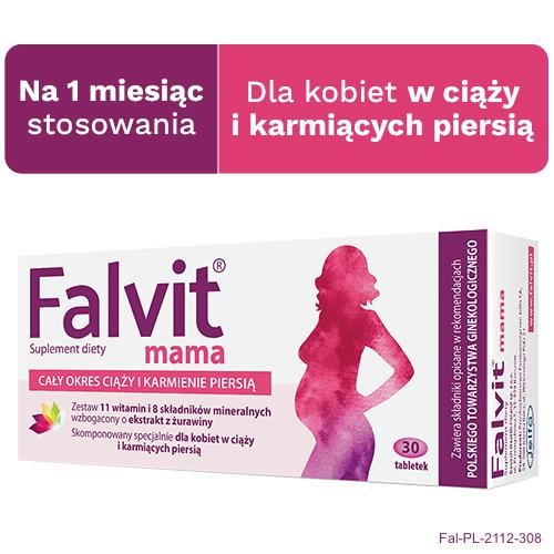 FALVIT mama, 30tabletek Valeant
