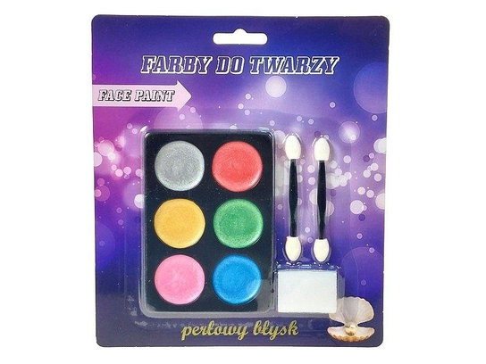 Farby do malowania twarzy perłowe ADAR