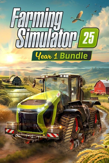 Farming Simulator 25 - Year 1 Bundle (PC) klucz Steam GIANTS Software