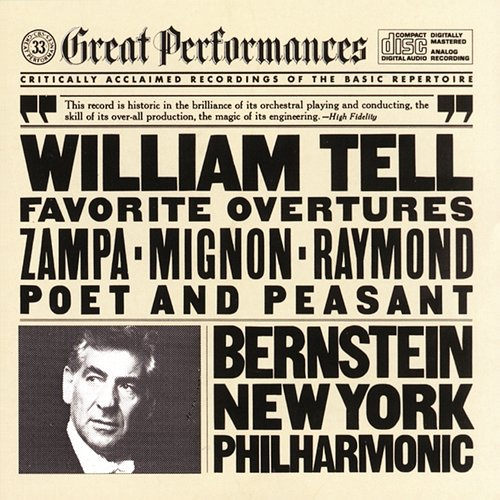 Favorite Overtures Leonard Bernstein