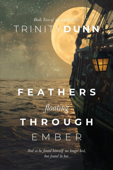 Feathers Floating through Ember Trinity Dunn