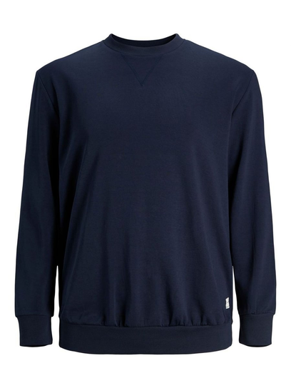 felpe uomo jack and jones 12182567 basic crew navy blazer Inna marka