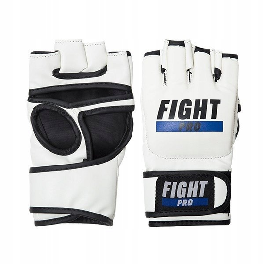 Fight Pro Rękawice do MMA 4oz Basic Białe XL inna (Inny)