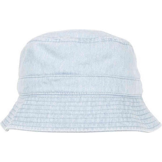 Flexfit Denim Bucket Hat (OS / Niebieski) FlexFit