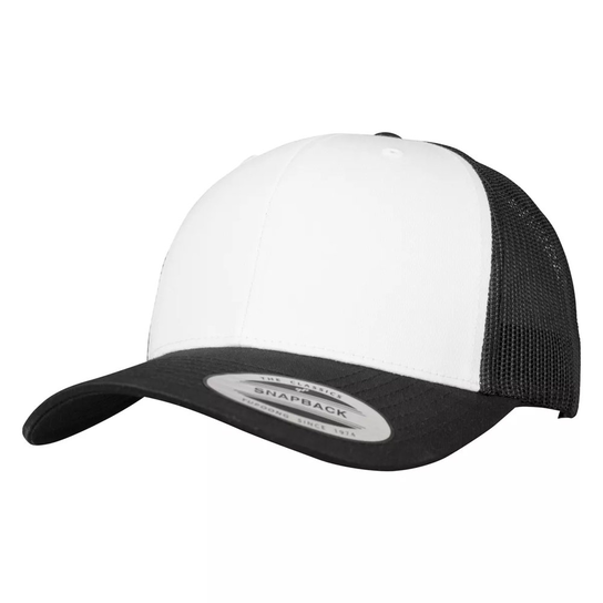 Flexfit Retro Trucker Cap (OS / Czarny) FlexFit